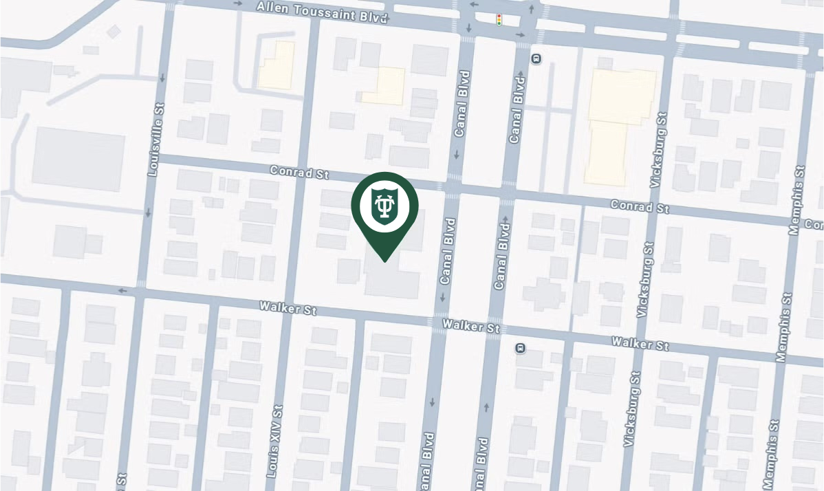 Tulane Medicine – Specialty Care – Lakeview Tulane Doctors Heart & Vascular Map Listing